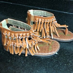 Sam Edelman fringe sandals